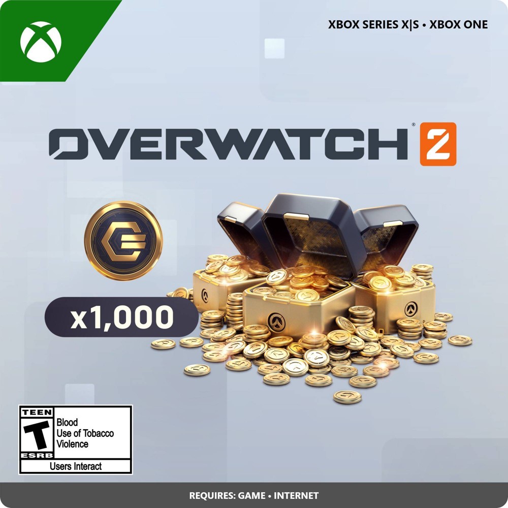 Photos - Game Overwatch 2 Coins x1,000 - Xbox Series X|S/Xbox One (Digital)