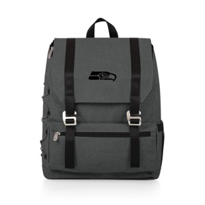 NFL Seattle Seahawks On The Go Traverse Cooler Backpack - Heathered Gray - 1 of 4