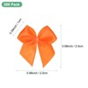 Unique Bargains Polyester Checkered Mini Satin Craft Ribbon Bow 1x1 Inch 200 Pcs - 3 of 4
