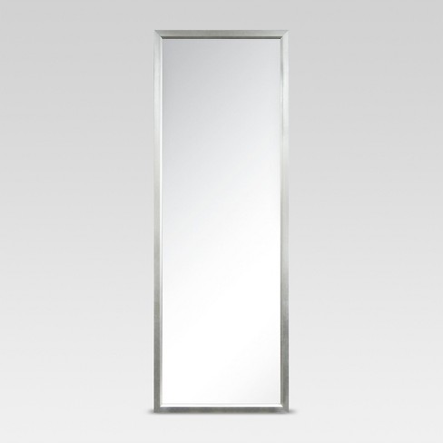 Rectangle Leaner Floor Mirror Silver Threshold Target