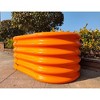 JUJABU 3-Pack Raised Garden Beds – 40"x24"x18" Oval Galvanized Planters for Veggies, Flowers & More - 4 of 4
