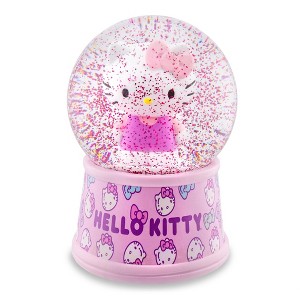 Silver Buffalo Sanrio Hello Kitty Light-Up Snow Globe | 6 Inches Tall - 1 of 4