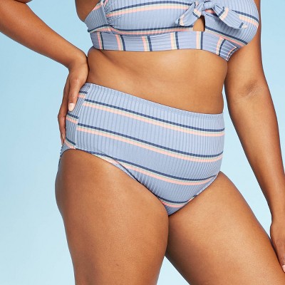 high waisted bikini plus size target