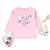 The Juniper Shop Mini Smiley Happy Amongst The Flowers Toddler Long Sleeve Tee - 2 of 4