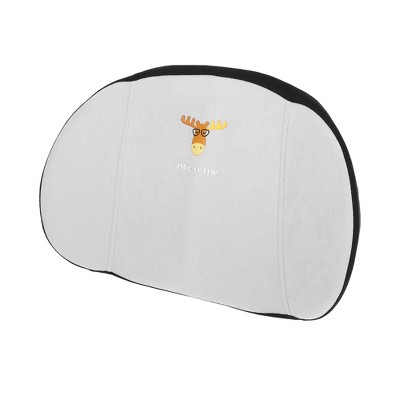 Unique Bargains Breathable Mesh Car Seat Lumbar Cushion Support Suede