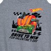 Women's - Hot Wheels - Valentine's Drive to Win Graphic Racerback Tank - 2 of 4