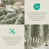 Amelie Home Knit Boho Throw Blanket Lightweight All-Season Decorative Blanket with Tassels - 4 of 4