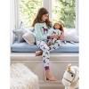 Leveret Girls and Doll Matching Cotton Pajamas - 3 of 4