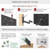 Barkan 13" - 43" Full Motion TV Wall Mount - Extension, Swivel & Tilt - 4 of 4