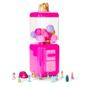 FAO Schwarz Disney Princess Toy Vending Machine Throwback Play Market Stand - 13pk - 1 of 4