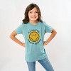 The Juniper Shop SmileyWorld It's A Good Day To Have A Good Day Circle Youth Short Sleeve Tee - 3 of 4