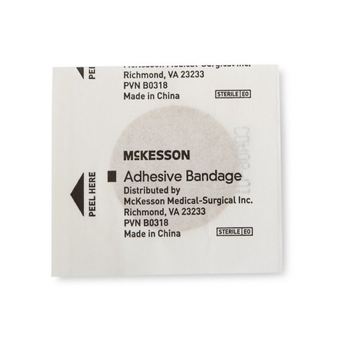 Mckesson Spot Adhesive Bandages, Flexible Plastic : Target