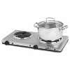 Salton Portable Double Cooktop  - Stainless Steel - 2 of 4