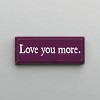 Slickblue Love You More Wooden Sign – Rustic Couple’s Wall Decor for Home, Wedding or Anniversary – 7x18, Color Options - 2 of 3