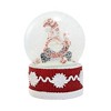 5.25 In Festive Santa Water Globe Snowflakes Presents Waterball Water Globes - 3 of 3