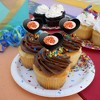 East Central University Secondary Logo Heart Love Cupcake Picks Toppers Decoration Set of 6 - 4 of 4