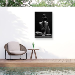 Trademark Fine Art - Anton Belovodchenko Bodyscape Matted Framed Art - 1 of 4