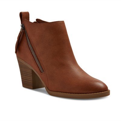 target cognac booties