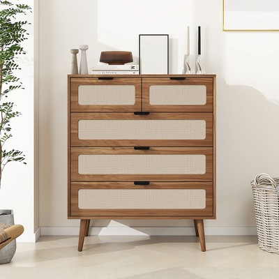 Simplify 7 Drawer Storage Chest Natural : Target