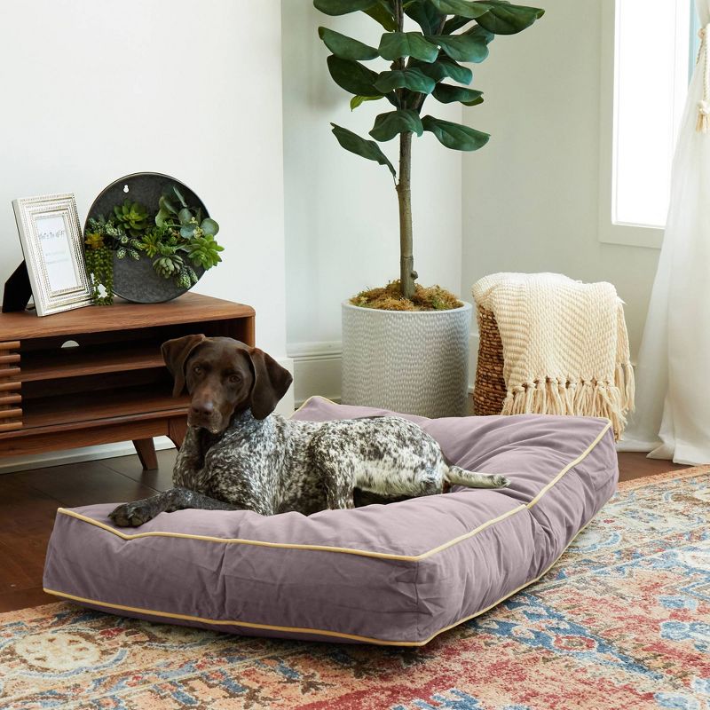 Kensington Garden Buster Reversible Rectangle Pillow Dog Bed, 4 of 10