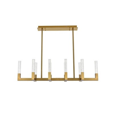 Elegant Lighting Noemi 10 - Light Pendant in  Satin Gold