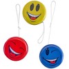 Playbees Metal Smile Face Yo-Yos - 24 Pack - 2 Inch - Fun and Durable Yo-Yos with Smiley Face Design for Kids' Parties, Favors, and Playtime - 3 of 3