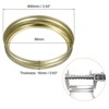 Unique Bargains Leak Proof Tinplate Mason Jar Replacement Bands 12 Pcs - 2 of 3