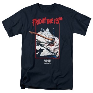 Friday The 13th Axe Poster Adult T-Shirt - 1 of 4