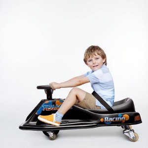 24V Electric Drift Go-Kart for Kids Ages 3-12 with 1:1 Steering Ratio, Rear-Wheel Drifts¨C Safe & Durable Ride-On Kart - 1 of 4