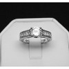 Shauna Engagement Ring Sterling Silver Cubic Zirconia Womens Ginger Lyne Collection Size 10 - 2 of 4