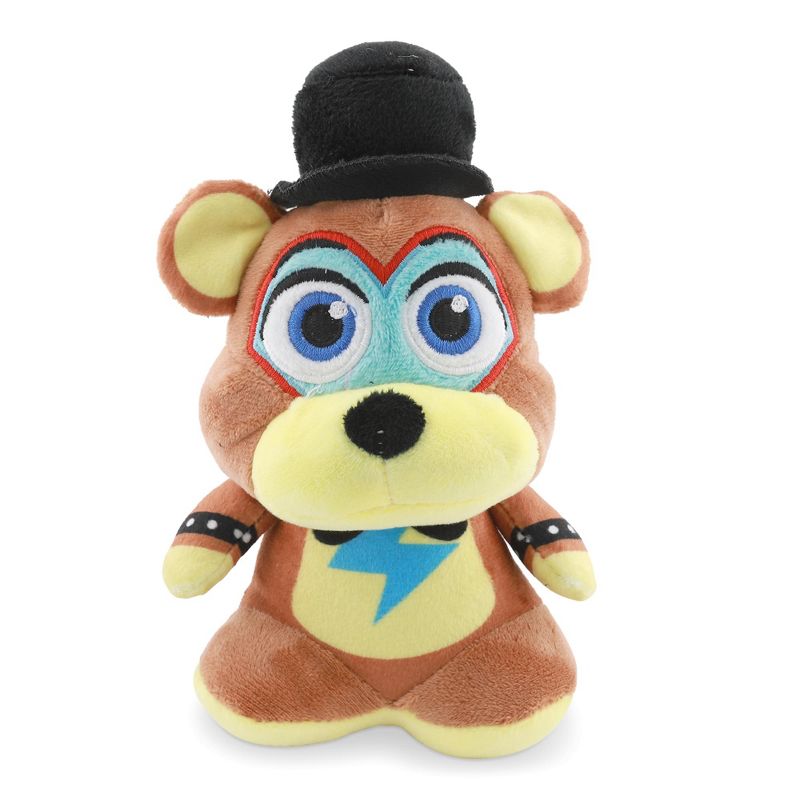Johnny's Toys Five Nights At Freddy's Security Breach 7 Inch Plush | Glamrock Freddy, 1 of 5