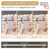 homfan Vanity Mirror with Led Lights, Tabletop, Living Room, Easy to Install - 4 of 4