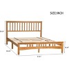 Streamdale Queen Platform Bed Frame: Headboard, No Box Spring Required - 3 of 4