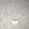 Slickblue Handcrafted Alpaca Silver Corozon Blanco Pendant - Adjustable 14-16" Chain, Natural Shell Accent - 2 of 4