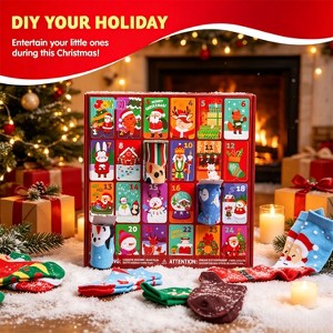 Joyfy 2026 Christmas Advent Calendar with 24 Days of Warm Cotton