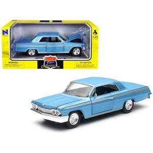 1962 Chevrolet Impala SS Blue 1/25 Diecast Model Car by New Ray - 1 of 4