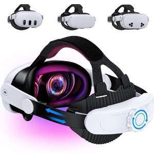 Beboncool VR Head Strap for Meta Adjustable Flip Up Design for Ultimate Comfort Universal Fit - 1 of 4