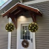 Artificial Plant Topiary with Pot, Faux Boxwood Balls with LED, Topiary Balls Artificial Outdoor Set of 2 - 3 of 4