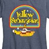 Women's - The Beatles - Yellow Submarine Rainbow Logo Short Sleeve Graphic T-Shirt - 2 of 4