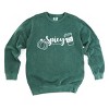 Simply Sage Market S.W.Smiley Spicy Pumpkin Spice Garment Dyed Sweatshirt - 2 of 4