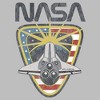 Mens NASA Atlantis Spaceship Logo T Shirt - 2 of 4