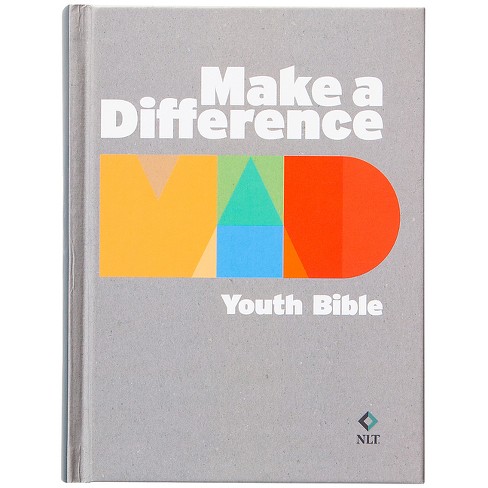 Make a Difference Youth Bible (Nlt) - by  Ken Castor (Hardcover) - image 1 of 1