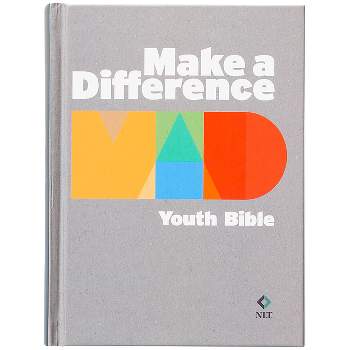 Make a Difference Youth Bible (Nlt) - by  Ken Castor (Hardcover)