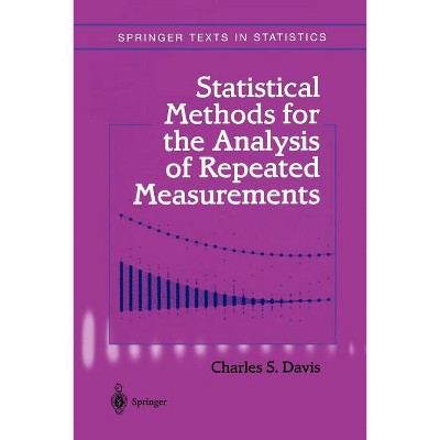 Statistical Methods for the Analysis of Repeated Measurements - (Springer Texts in Statistics) by  Charles S Davis (Paperback)