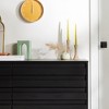 Saracina Home Hooper Transitional Combination Horizontal Dresser Wardrobe Black - image 2 of 4