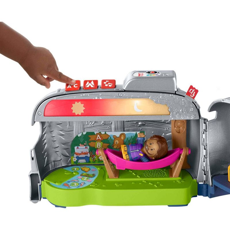 Fisher-Price Little People Light-up Learning Camper Playset, 4 of 8