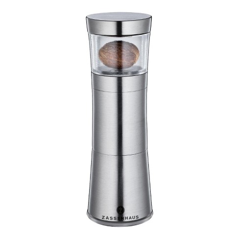July Home Premium Gravity Electric Salt And Pepper Grinder Set, 2 Pack, Battery  Operated : Target