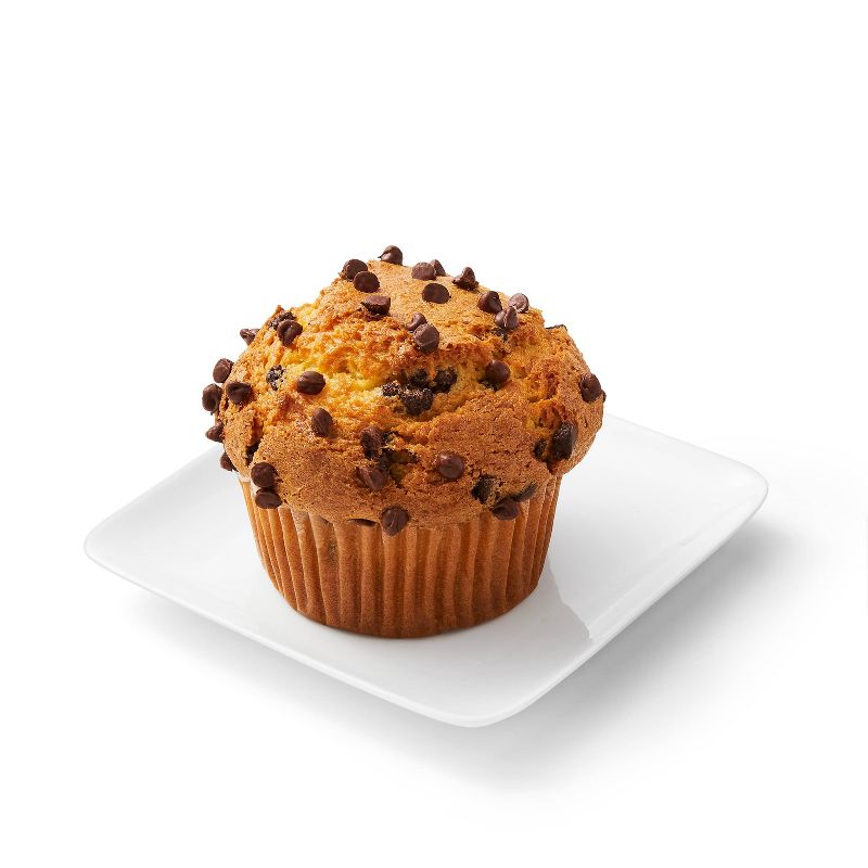 Chocolate Chip Muffins - 16oz/4ct  - Favorite Day&#8482;, 3 of 5