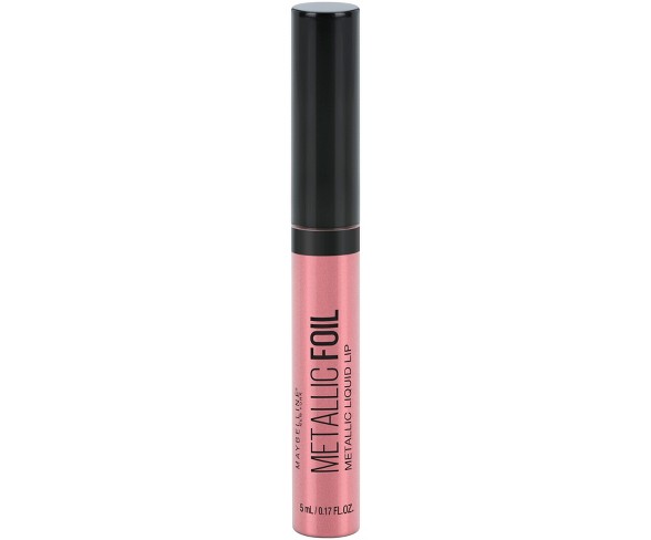 Maybelline Lip Studio Metallic Foil Metallic Liquid Lipstick 95 Luna - 0.16 fl oz