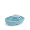 Plantoys| Rubber Convertible Boat – Pastel Blue - 3 of 4